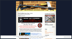 Desktop Screenshot of ironsandladders.com